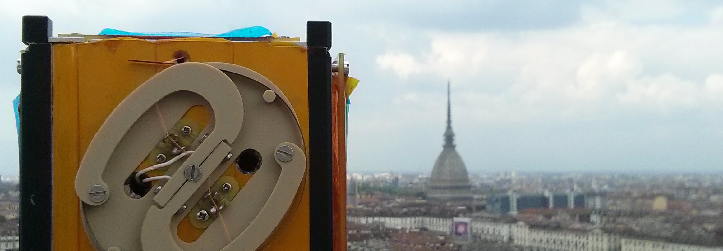 e-st@r-II with a symbol of the city of Turin: the Mole Antonelliana